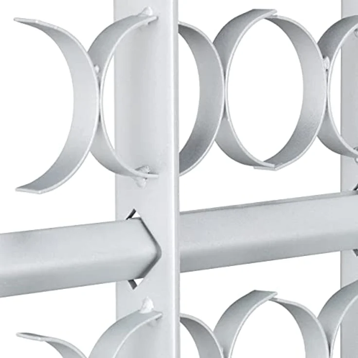 Fenstergitter Einbruchschutz, Ausziehbar, Aussen, Verzinkt, Stahl, 450 x 700-1050 mm, Sicherheitsgitter, grau – Bild 9