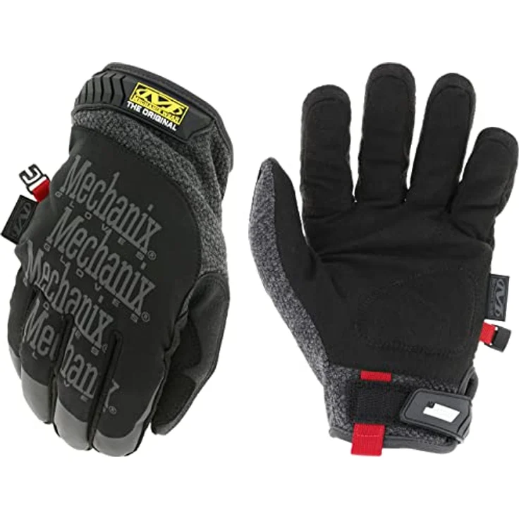 Mechanix Wear ColdWork Original Herren-Winterhandschuhe, Wasserfestes SoftShell-Material, Schwarz - M – Bild 1
