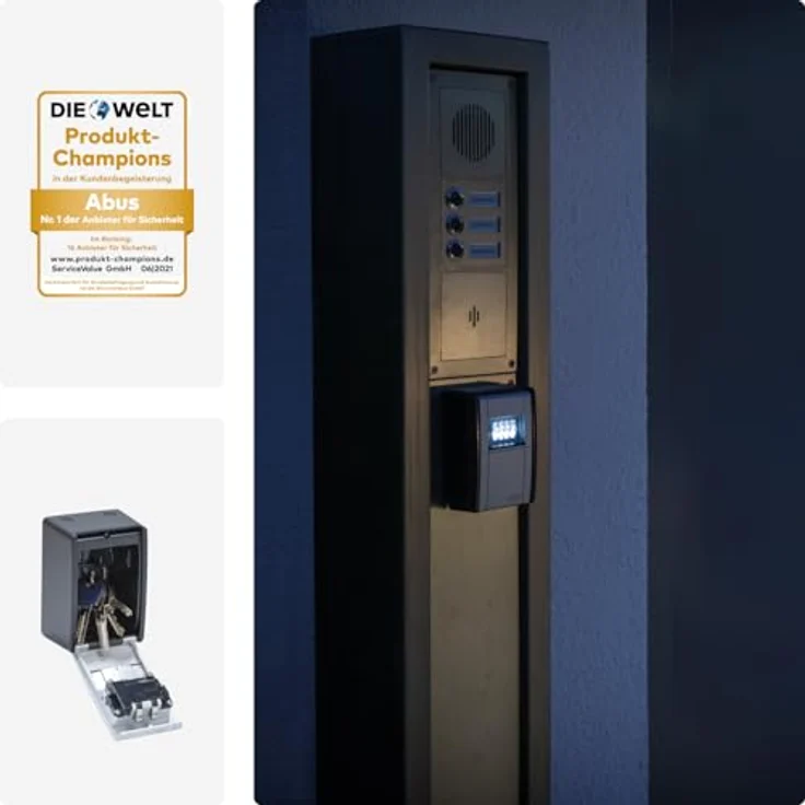 ABUS Schlüsseltresor KeyGarage 787 LED mit Zahlencode 83854 – Bild 6