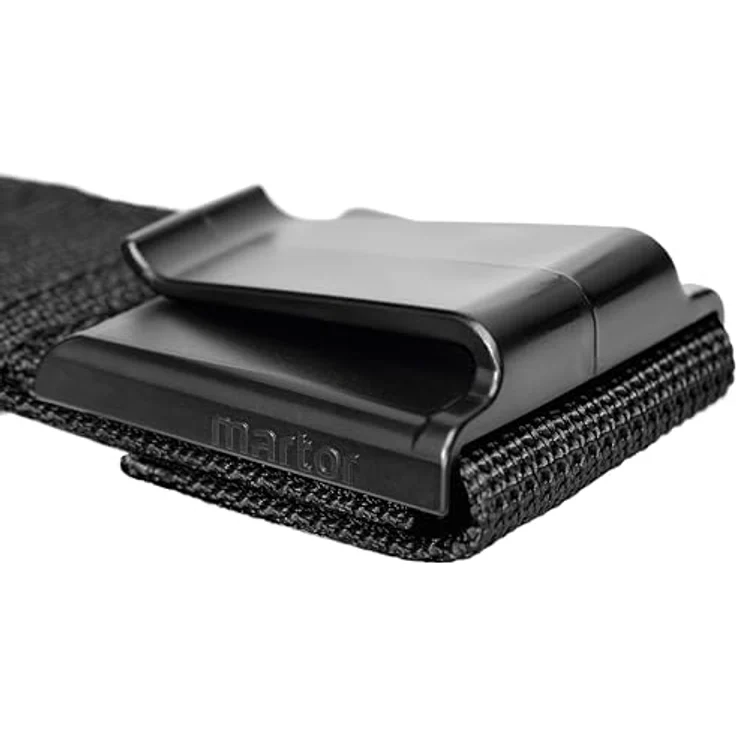 MARTOR Gürteltasche S, Nylon-Tasche mit 4 Fächern für Cuttermesser, Sicherheitsmesser und Zubehör, schwarz, mit Clip & Klettverschluss – Bild 4