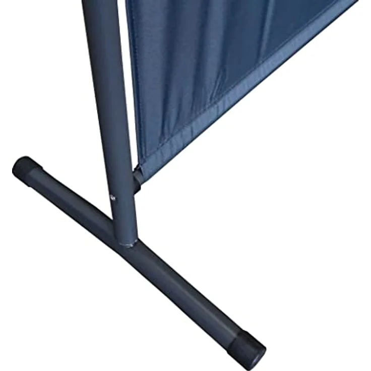 QUICK STAR Paravent 2 Stück, Blickdichte Stellwand 180 x 178 cm, Grau, für Innen & Außen, Garten & Balkon Sichtschutz – Bild 3