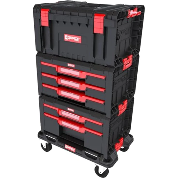Patrol Qbrick System Pro Werkzeugkoffer, kompakt, schwarz, individuelle Innenausstattung, 4 kg – Bild 2