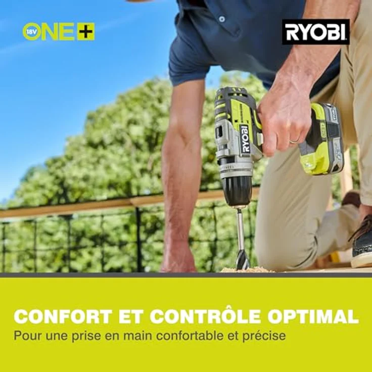 Ryobi Akku-Schlagbohrschr,R18PDBL-252S 5133003614 – Bild 4