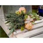 HTI-Living Kunstblume Frühlingsstrauß Flora unbekannt, Höhe 30 cm, künstlicher Blumenstrauß für die Vase, pflegeleicht, Höhe 33 cm