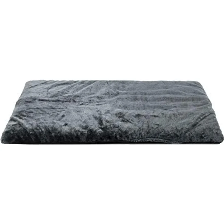 ZOLLNER Hundebett Hundekissen 60x90 cm, aus Polyester, waschbar, tragbar, grau – Bild 3