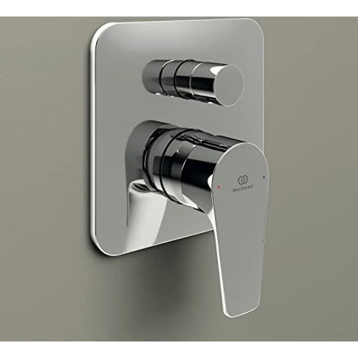 Ideal Standard Cerafine D Einhebelmischer für Badewanne/Dusche, zwei Wegeschalter, Unterputzmontage, verchromt – Bild 5