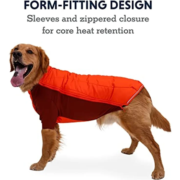 RUFFWEAR Furness Jacke, Parka-Stil, Hochloft-Isolierung, Red Sumac, Größe L – Bild 3