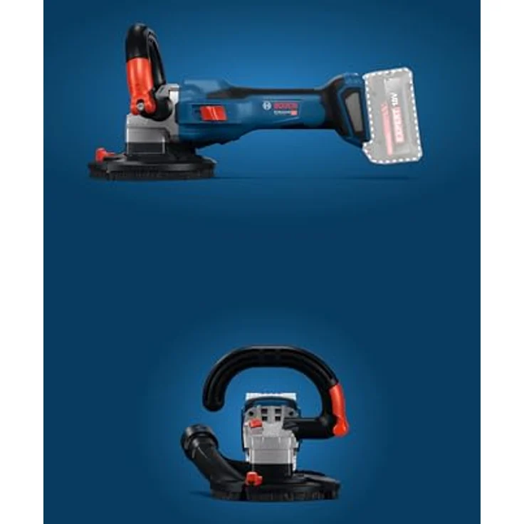 Bosch Professional Akku-Betonschleifer GBR 18V-15 S, bürstenlos, mit Zubehör und L-BOXX, für Beton und Stein – Bild 8