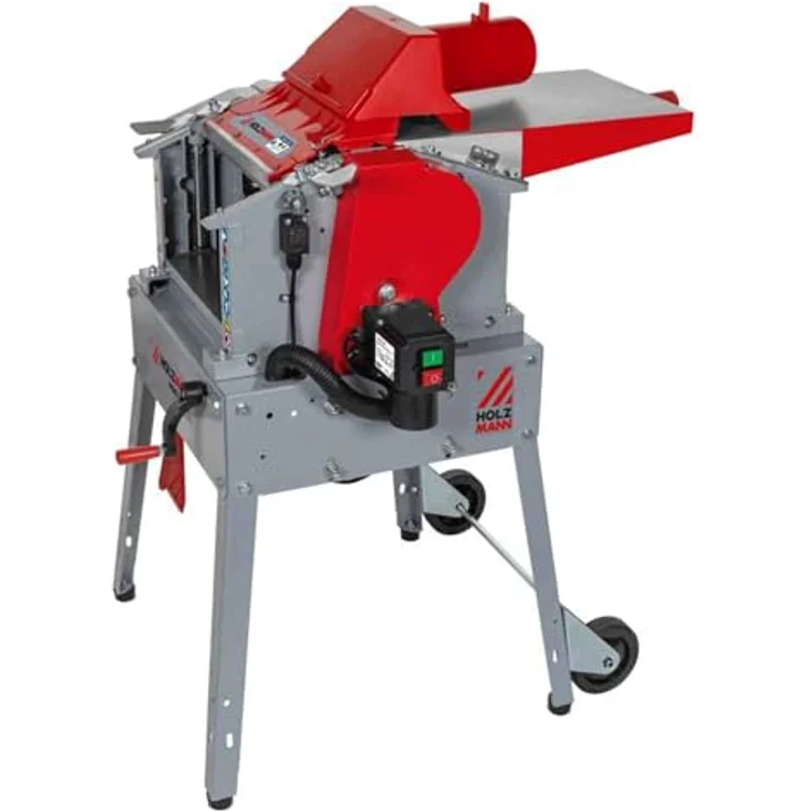 Holzmann HOB260MINI, Abricht-Dickenhobelmaschine 230V mit 2200 W Motorleistung, 260 mm Hobelbreite und Wendehobelmesser – Bild 2