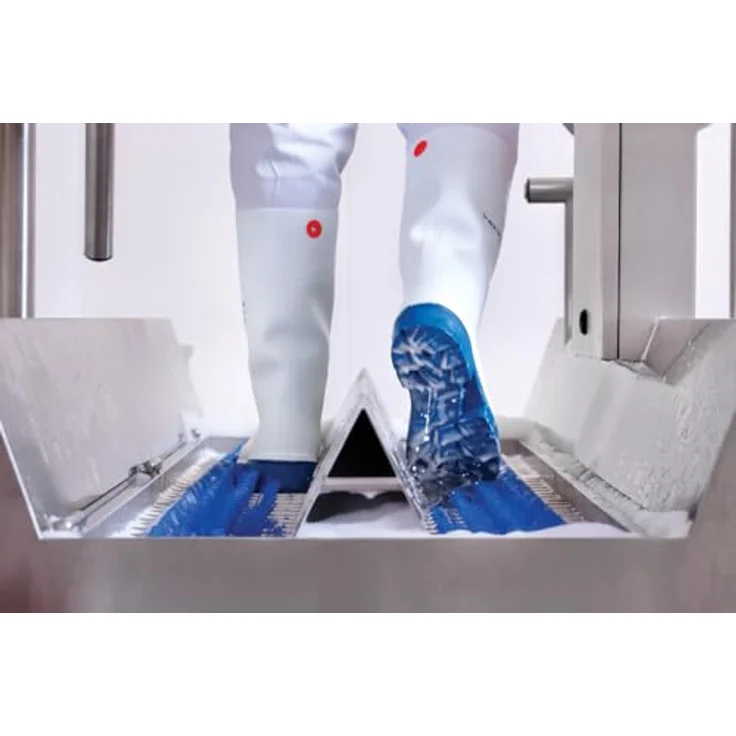 Dunlop NIMWEGEN PU-STIEFEL Purofort CA61131, rutschfeste Sicherheitsstiefel mit Zehenschutzkappe, weiß – Bild 2