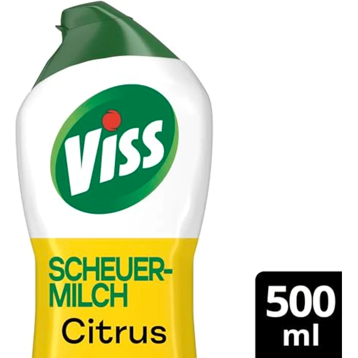 Viss Cleanboost Scheuer-Milch Citrus 500ml - Gegen Fett und Schmutz (1 Allzweckreiniger) – Bild 3