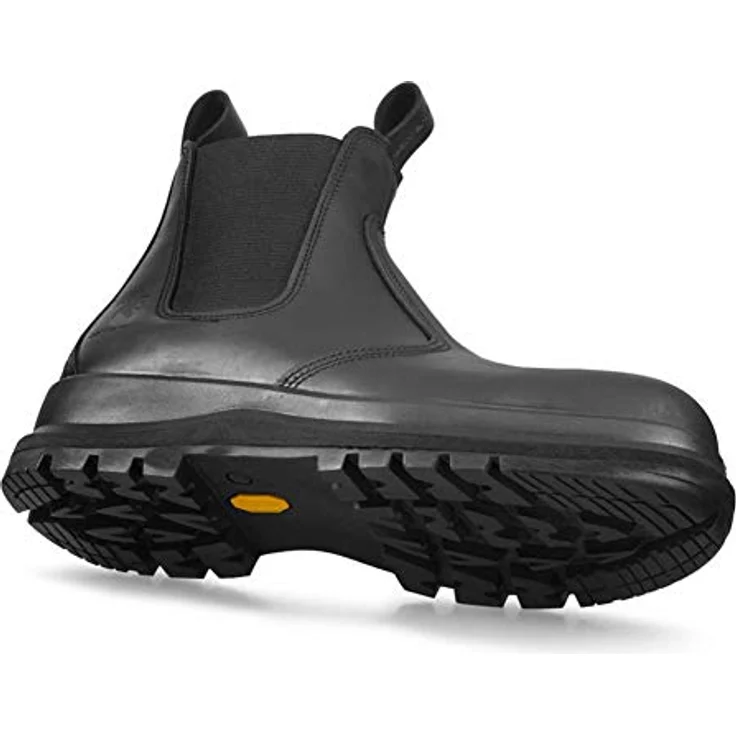 Carhartt Carter Chelsea Boot, Sicherheitsstiefel S3 aus geöltem Leder, schwarz, halblang mit Vibram-Laufsohle – Bild 5