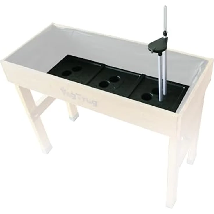 VegTrug® Bewässerungsset für Hochbeet Wall Hugger 1 m, Selbstbewässerungssystem mit 8 Liter Reservoir, Wasserstandsanzeige und Kapillarwirkung für gesundes Pflanzenwachstum – Bild 2