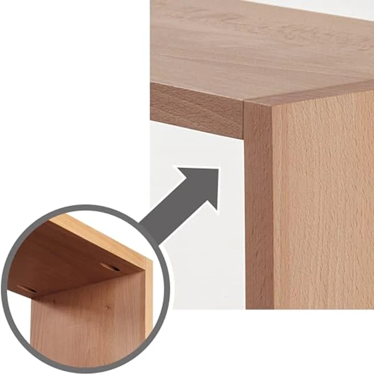 Wolfcraft 2933000 HSS Stufenbohrer, 2-teilig, Gesamtlänge 180mm, mit Tiefenstopp für verdeckte Holzverschraubungen – Bild 5