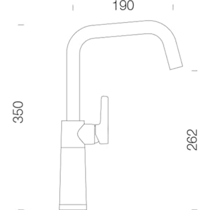 Schock Küchenarmatur SC-530 FA, Festauslauf mit 360° Schwenkbereich, elegantes Quarzkomposit-Design – Bild 5