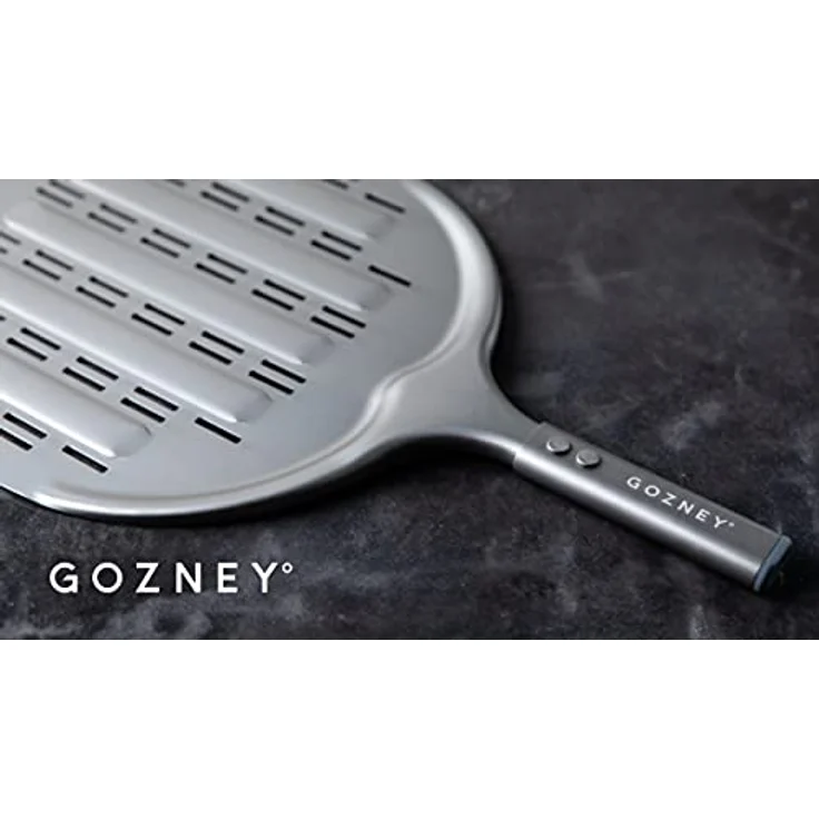 Roccbox By Gozney Mobiler Outdoor Pizzaofen für Zuhause - Mit professionellem Pizzaschieber - Gas Betrieben und Steinplatte - Integriertem Thermometer und hitzebeständiger Silikonummantelung – Bild 3