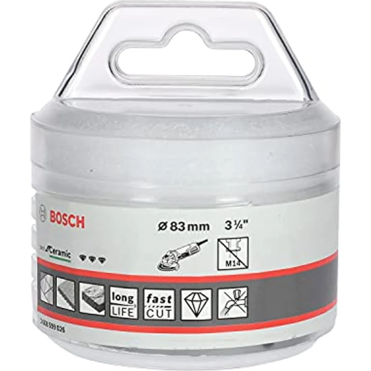 BOSCH Diamanttrockenbohrer Pro Core Cutter dry, Ø 83 mm, X-Lock, geeignet für harte Fliesen und Stein – Bild 2
