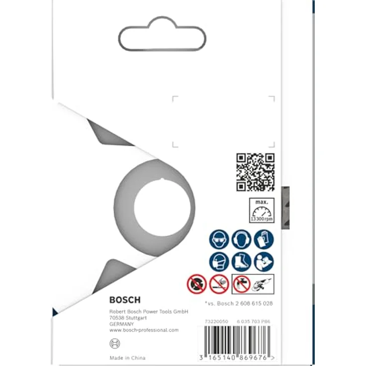 Bosch Professional Diamanttrennscheibe Standard für Universal (Beton und Mauerwerk, 115 x 22,23 mm, Zubehör Winkelschleifer) – Bild 5
