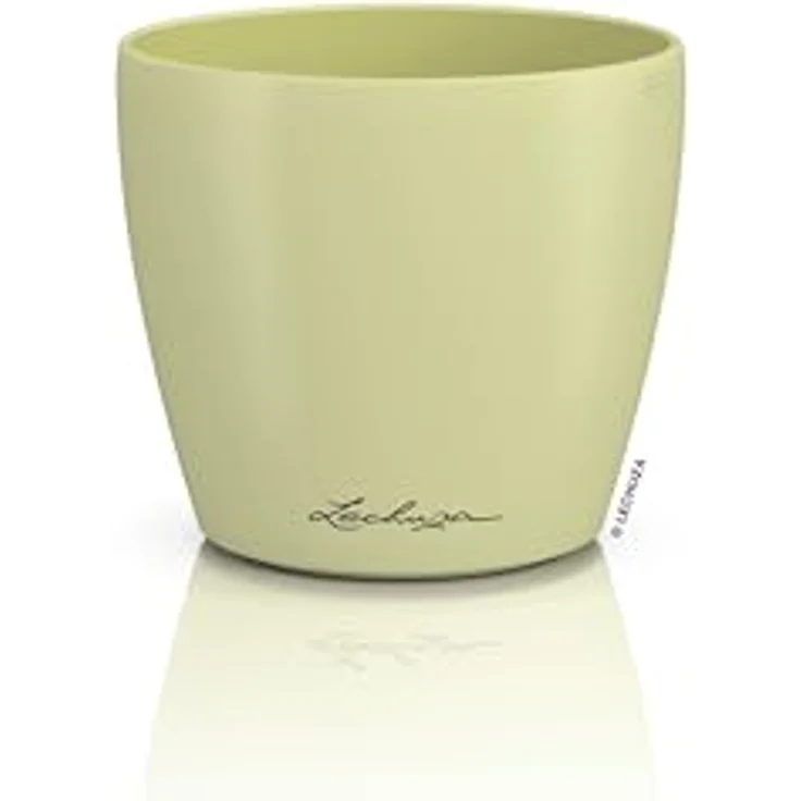 Lechuza Tischgefäß Classico Color 10 Deco Linde, Matte Oberfläche, Ø 11 x 10 cm – Bild 1