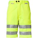 Warnschutz Shorts uni gelb Größe L