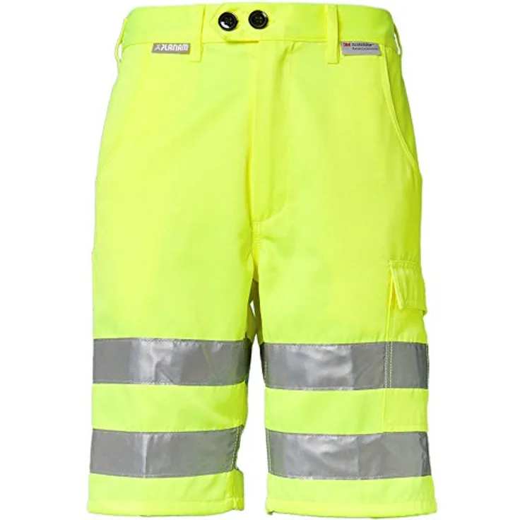 Warnschutz Shorts uni gelb Größe L