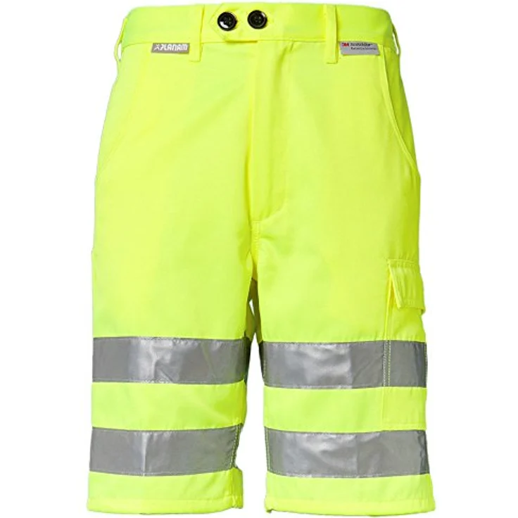 Warnschutz Shorts uni gelb Größe XL – Bild 1