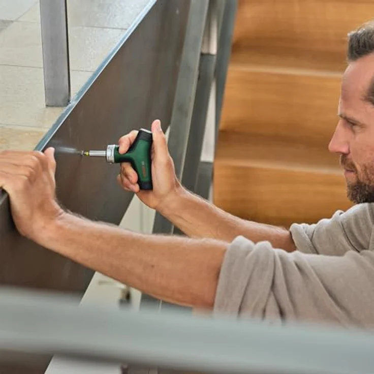 Bosch Home & Garden Bit-Ratschenschraubendreher T-Griff, ergonomisches Handwerkzeug mit 46 Nm Drehmoment und 36-Zahn-Ratschenfunktion – Bild 4