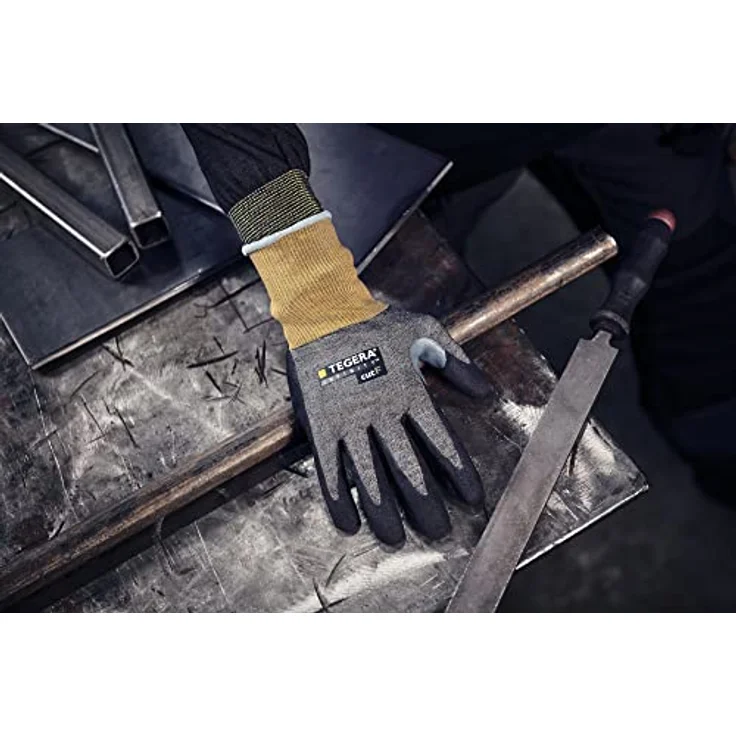 Tegera Ejendals Handschuh-Paar 8814 Infinity, Arbeitshandschuhe Größe 7, für Touchscreens, verstärkt zwischen Zeigefinger und Daumen, lebensmittelzugelassen – Bild 4