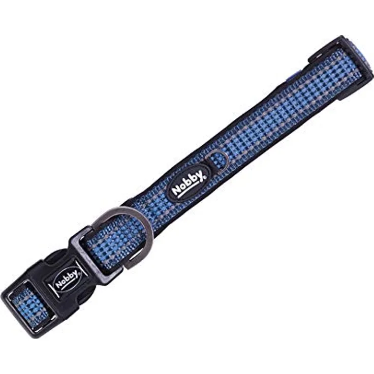 Nobby Halsband Kalea, hellblau L: 25-35 cm, B: 12/15 mm, 1 Stück