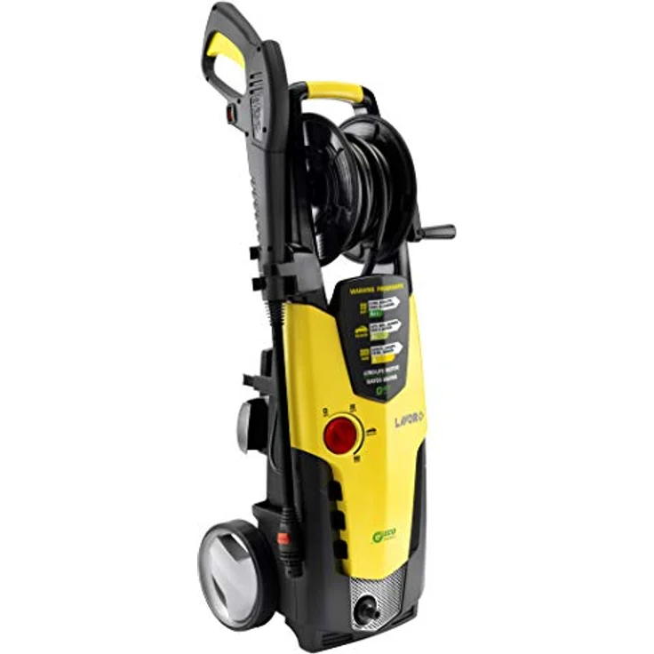 Lavor Kaltwasser Hochdruckreiniger STM 160 WPS PLUS, 160 bar, 510 L/h, integrierte Schlauchhaspel, elektrisch, auf Rädern – Bild 2