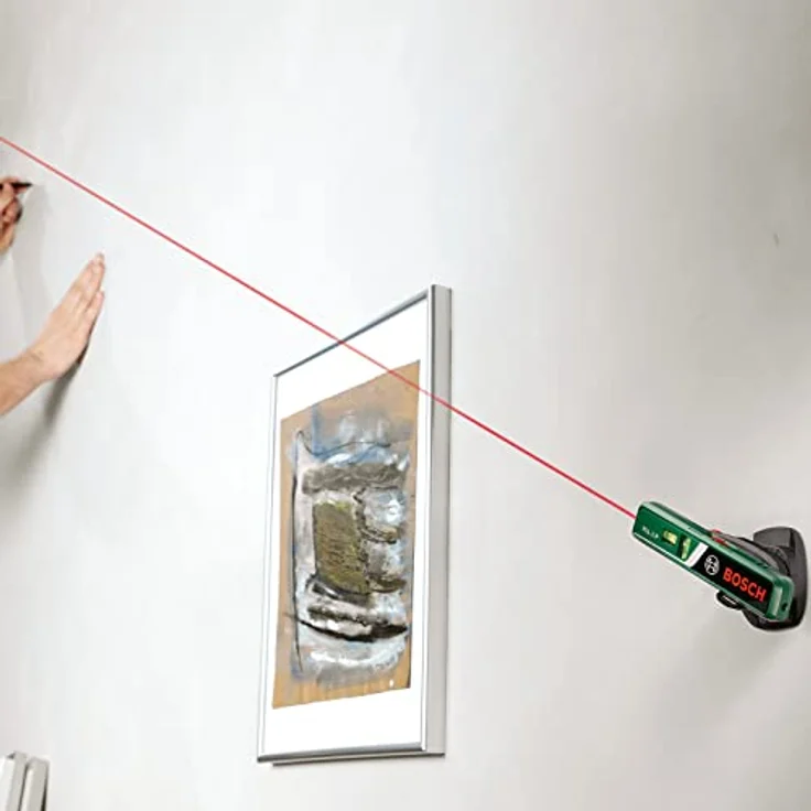 Bosch Laser-Wasserwaage PLL 1 P (Arbeitsbereich Linienlaser 5 m, Arbeitsbereich Punktlaser 20 m, im Karton) – Bild 6
