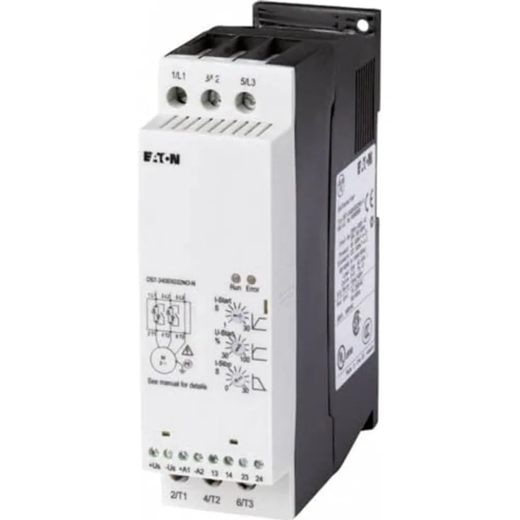 Eaton Sanftstarter 3-phasig, 11 kW, 480 V AC / 22 A für Elektromotoren