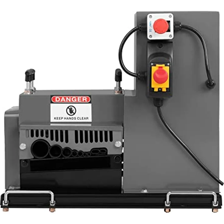 MSW Abisoliermaschine MSW-WIRESTRIPPER-002-1500 Abisoliergerät 1500 W 9 Einschübe Kabelschälmaschine Abisolierer – Bild 2