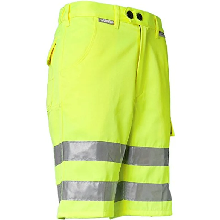 Warnschutz Shorts uni gelb Größe XL – Bild 2