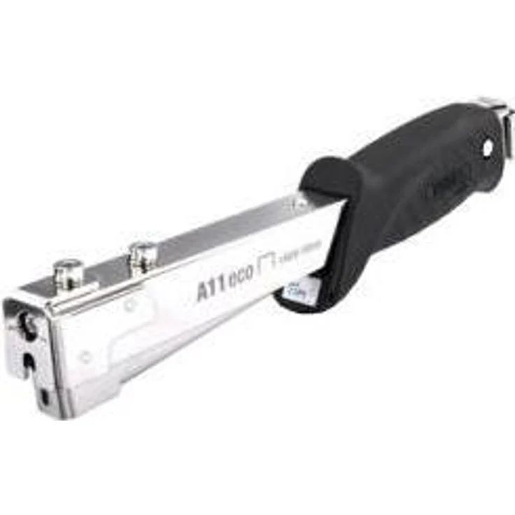 Tacwise Hammertacker A11, manueller Tacker und Nagelpistole aus hochwertigem Stahl, kompatibel mit Klammern Typ A (6-10 mm)