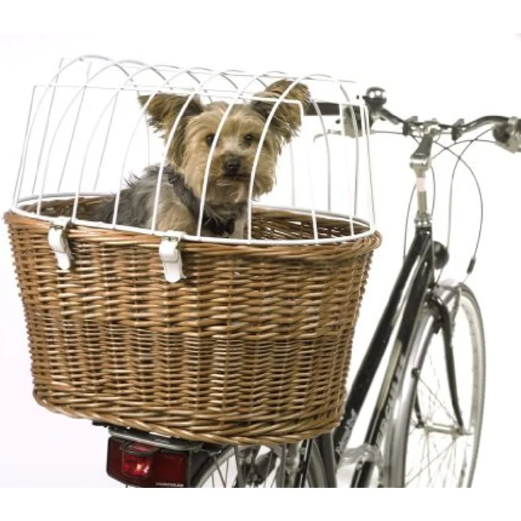 Fahrradkorb mit Schutzgitter 53 x 35 x 43 cm – Bild 1