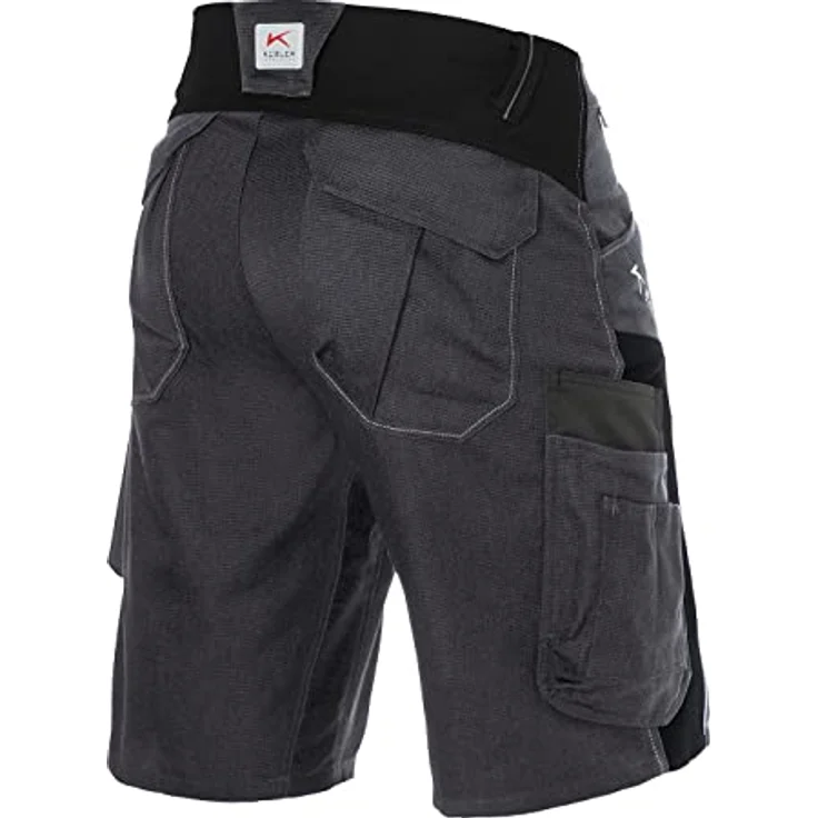 KÜBLER Workwear | KÜBLER BODYFORCE Arbeitsshorts | anthrazit/schwarz | Größe 42 – Bild 2