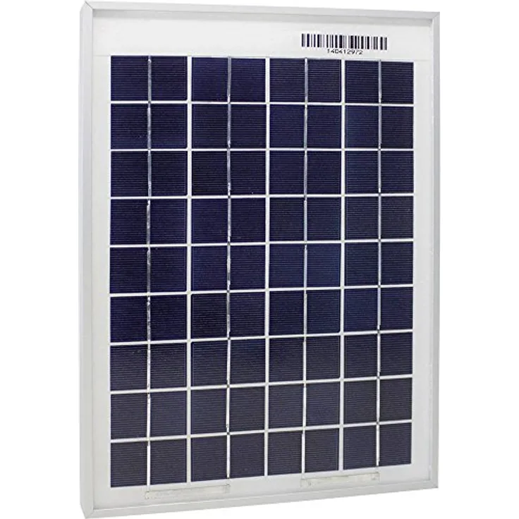 Phaesun Solarmodul Sun Plus 10, 10 W, 12 VDC, IP65 Schutz, Aluminiumrahmen, Solarglasscheibe
