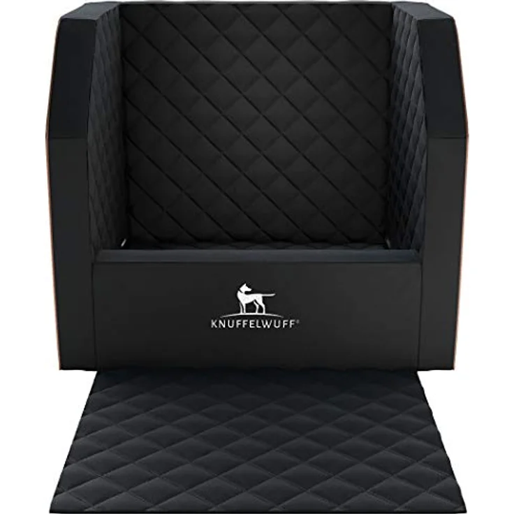 Knuffelwuff Auto Hunde Sitzschutz Cargo für den Vordersitz schwarz 45x45x30cm – Bild 2