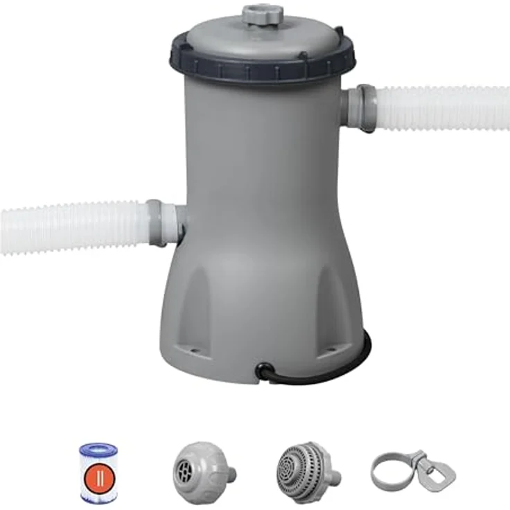 Bestway Pool Filterpumpe Kartuschenfilter Poolreinigung 3.028 l-h 800 gal - Bestway – Bild 3
