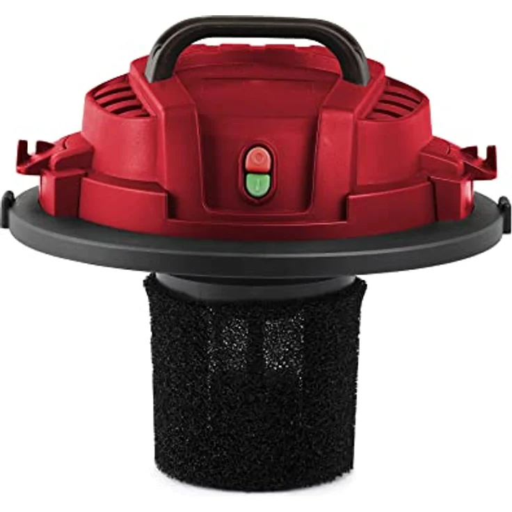 G3 Ferrari G90028 Fusto Red G9002802, Nass- und Trockensauger mit hoher Saugkraft 18 kPa, 20 Liter Fassungsvermögen, Edelstahl/Rot 1000 W – Bild 4