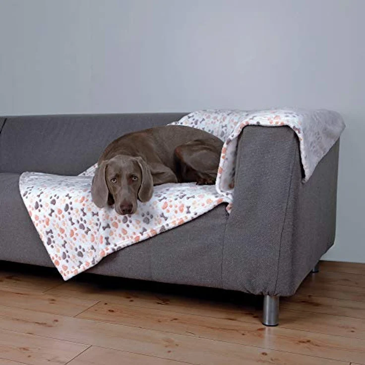 Trixie Decke Lingo weiß-beige 150 × 100 cm – Bild 3