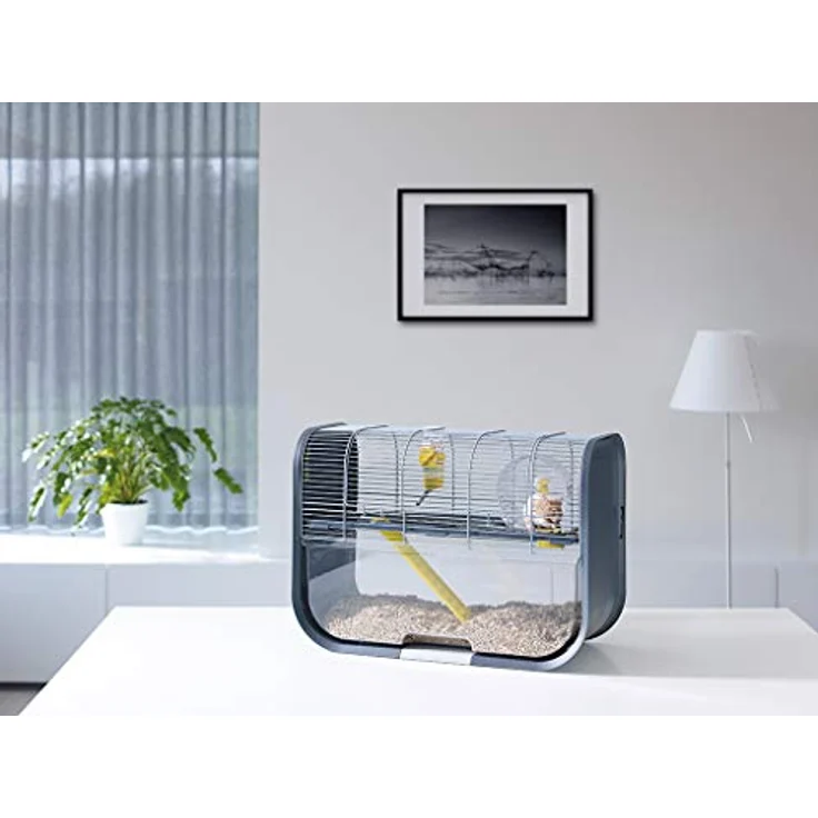 Savic Moderner Hamsterkäfig Geneva grau – Bild 4