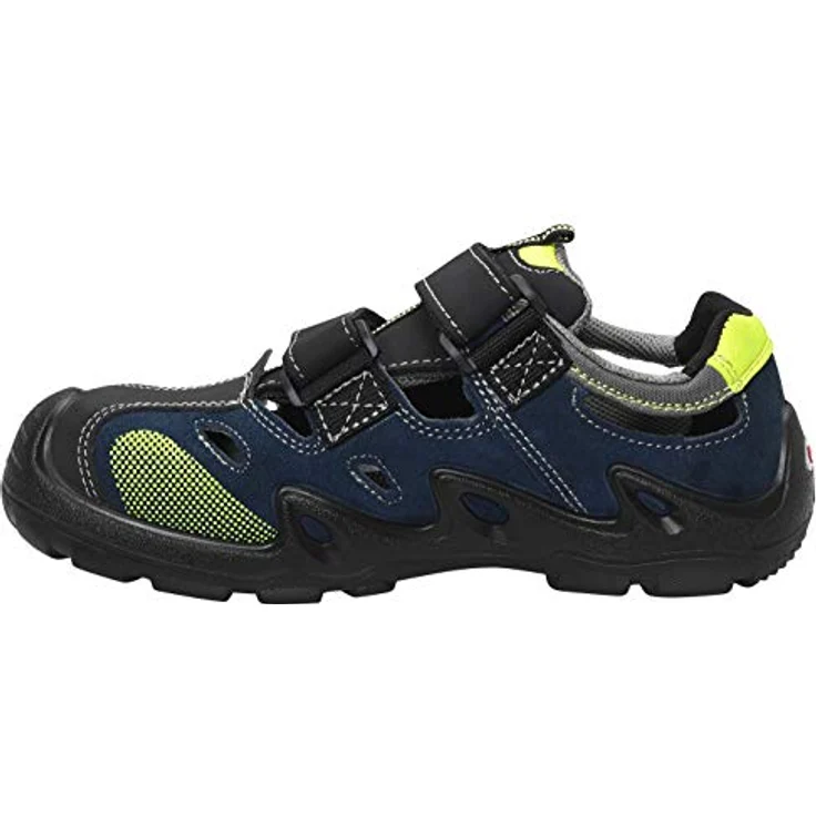 Jori HARVEY Easy S1PL Sicherheitsschuh, Veloursleder/Textil, atmungsaktives Textilfutter, gepolsterte Lasche, GUMMI/PU Sohle FLAME, EN ISO 20345 S1P SRC – Bild 7