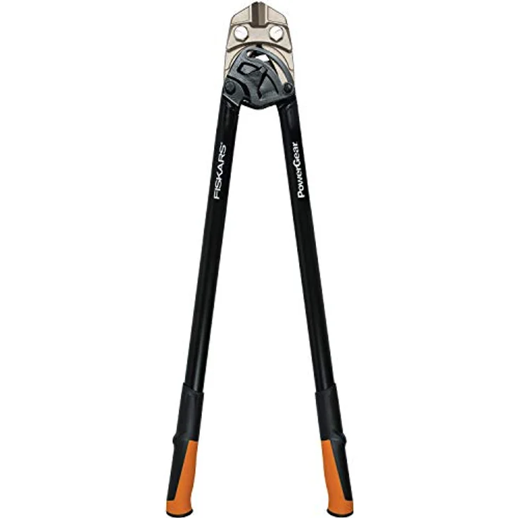 Fiskars Bolzenschneider, Bis zu 30% mehr Kraft, Länge 91 cm, Stahl-Kunststoff, Schwarz-Orange, PowerGear, 1027216 – Bild 2