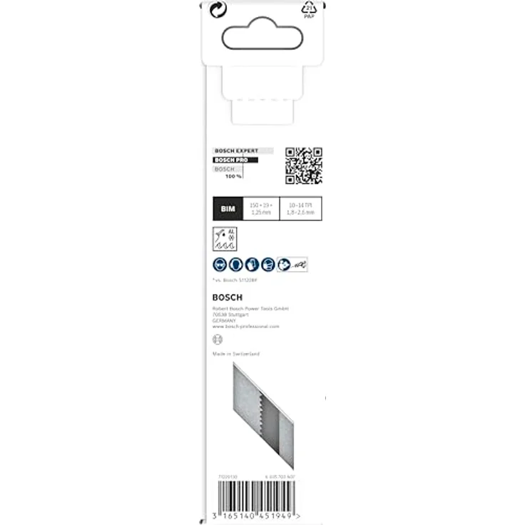 Bosch Professional Säbelsägeblatt S 925 VF Heavy for Metal (für Metall, 150 x 19 x 1,25 mm, Zubehör Säbelsäge) - Preisvergleich – Bild 4
