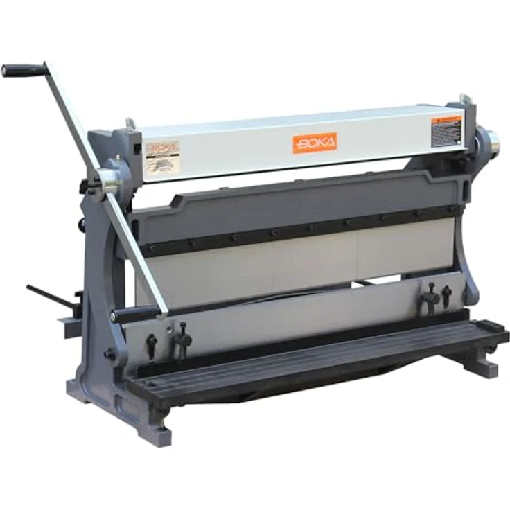 GEMTO BOKA 3-in-1 Blechbearbeitungsmaschine 760mm, Tafelschere, Abkantbank & Rundbiegemaschine, stabil, für Werkstatt & Industrie – Bild 4