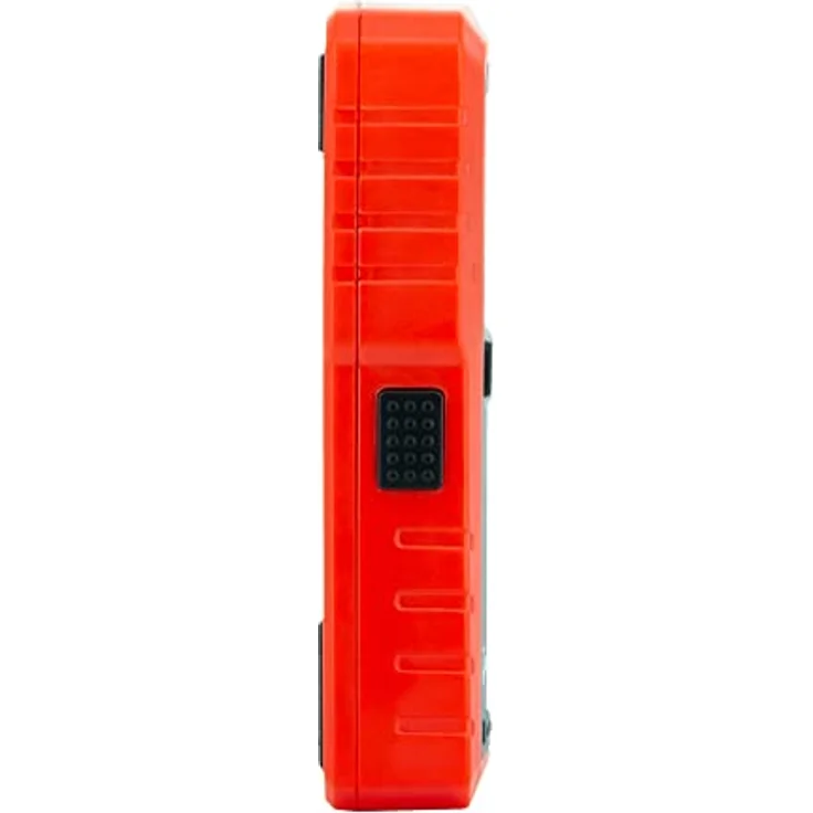 SCHMIDT security tools Leitungsortungsgerät Ortungsgerät CF-13 Wandscanner Multidetektor Balkensucher, digitaler LCD-Display, Farbe: Rot - Preisvergleich – Bild 5