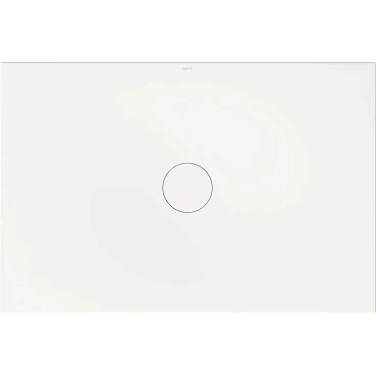 Bette BETTE 7363-440PLUS,T2 Duschfliese Rechteck Air, 1500 x 1000 mm, glasierter Titan-Stahl, wasserabweisende BetteGlasur Plus Oberfläche