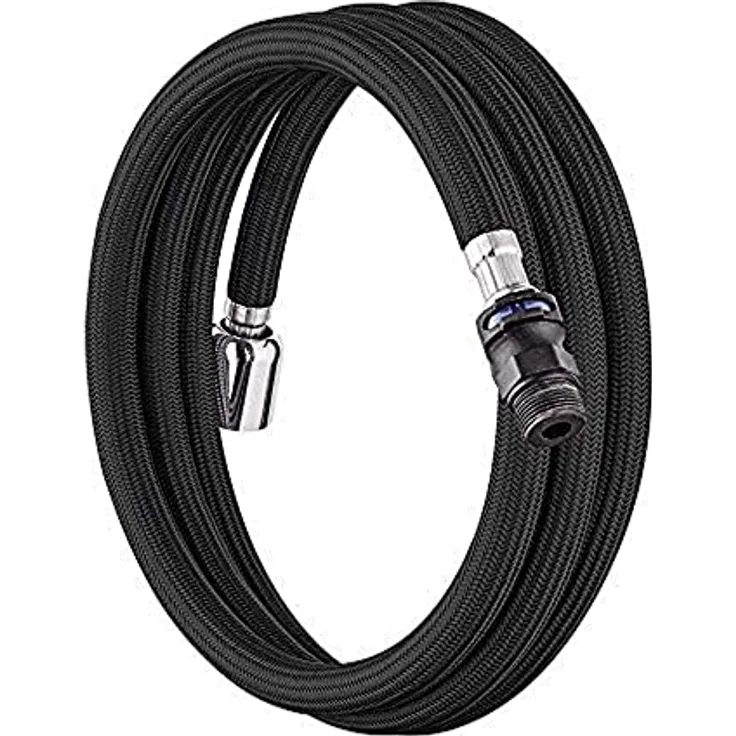 Ibergrif, Nylon Brauseschlauch 180 CM, Universal Duschschlauch